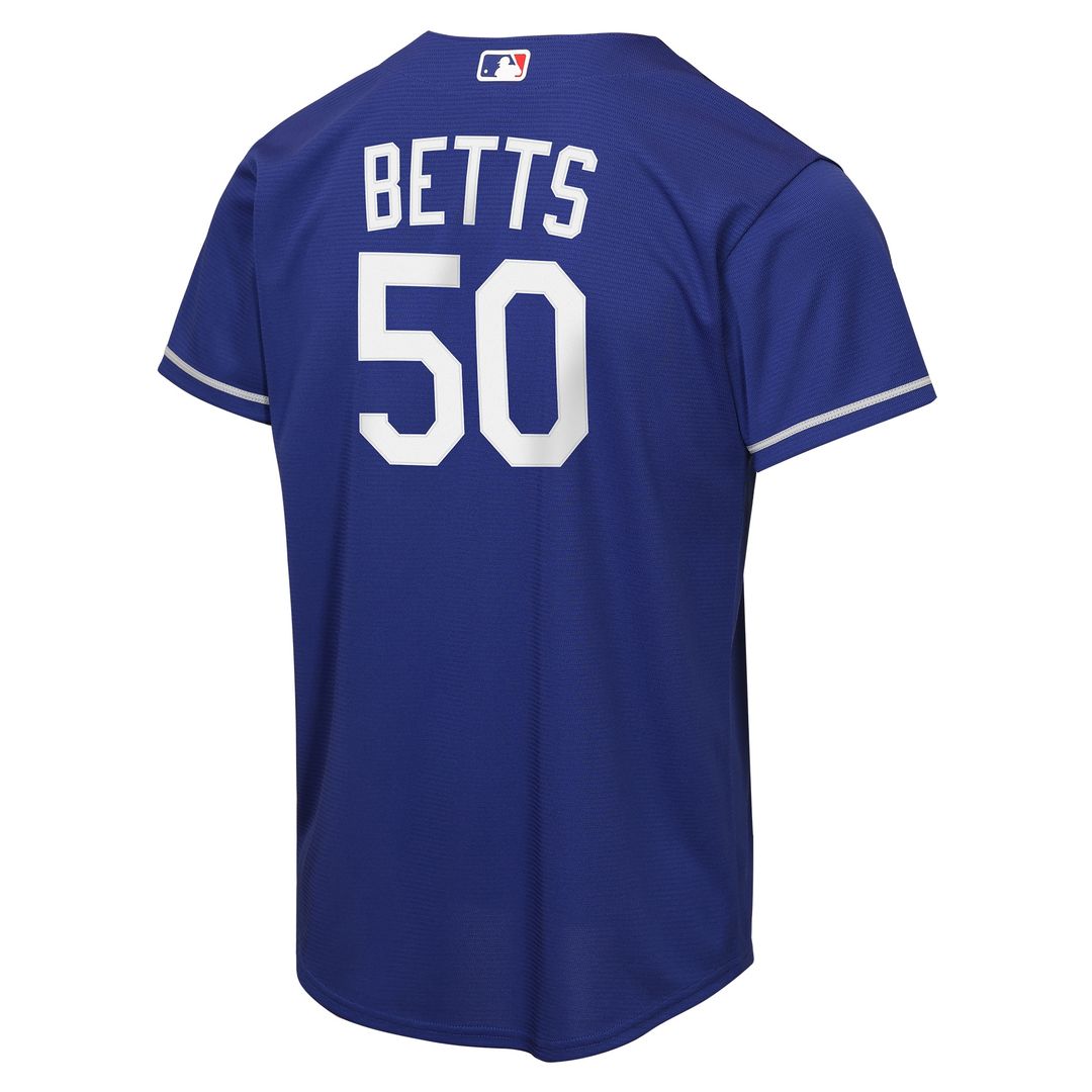 Los Angeles Dodgers Mookie Betts Nike Youth Alternate Replica Jersey - Royal MLB Team Jersey Baseball Fan Apparel