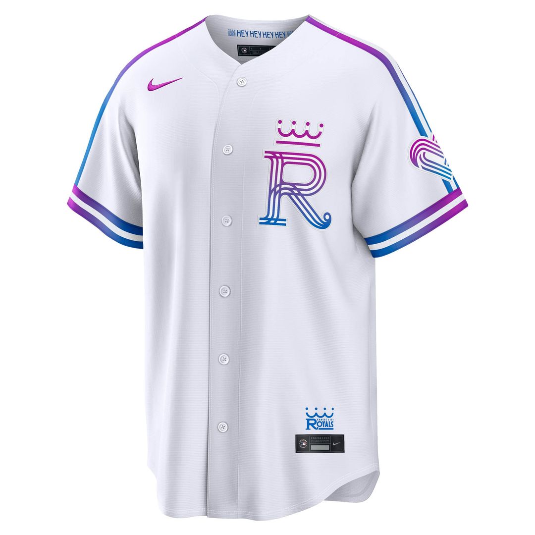 Kansas City Royals Nike 2026 City Connect Stadium Jersey - White MLB Team Jersey Baseball Fan Apparel