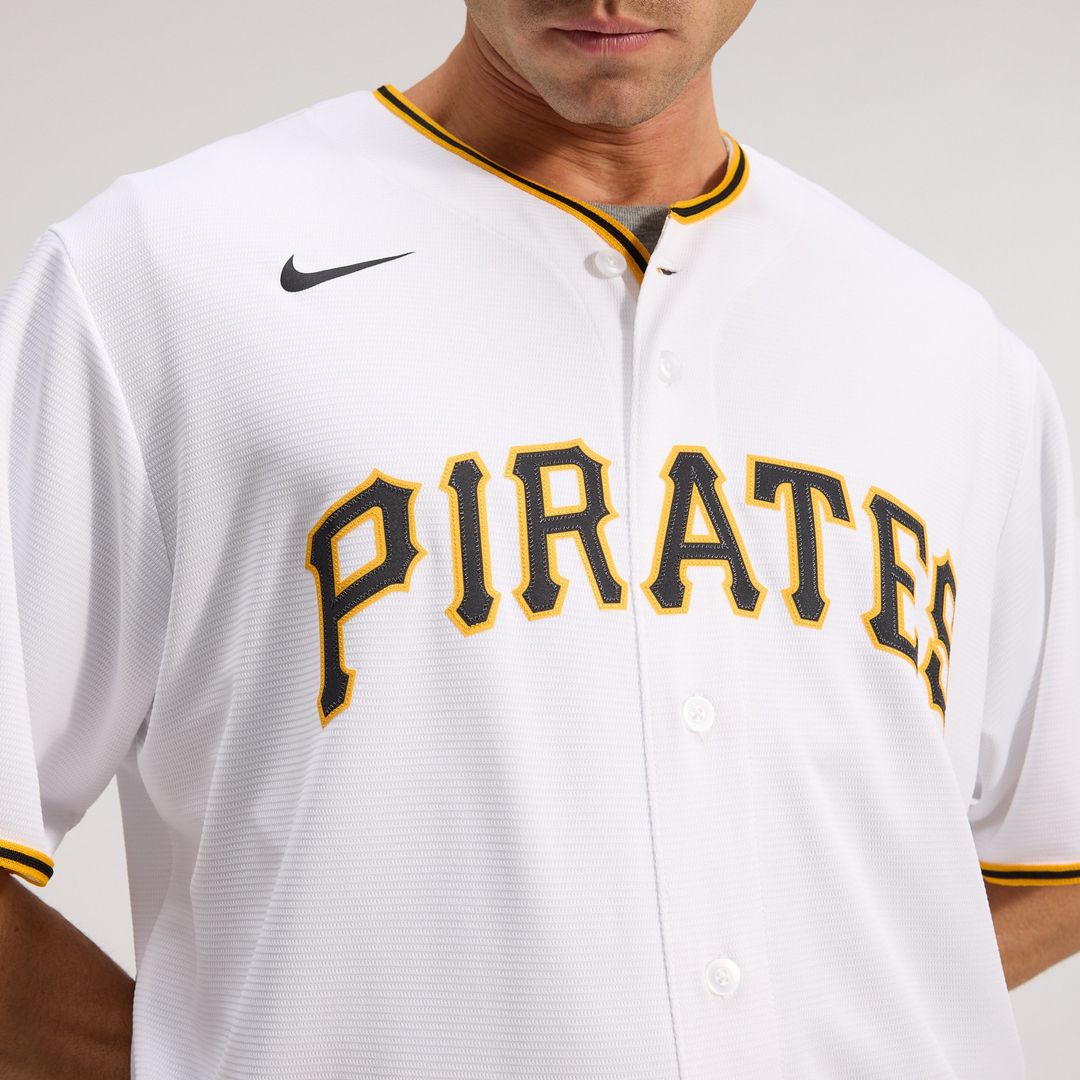 Pittsburgh Pirates Paul Skenes Nike Home Replica Player Jersey - White MLB Team Jersey Baseball Fan Apparel