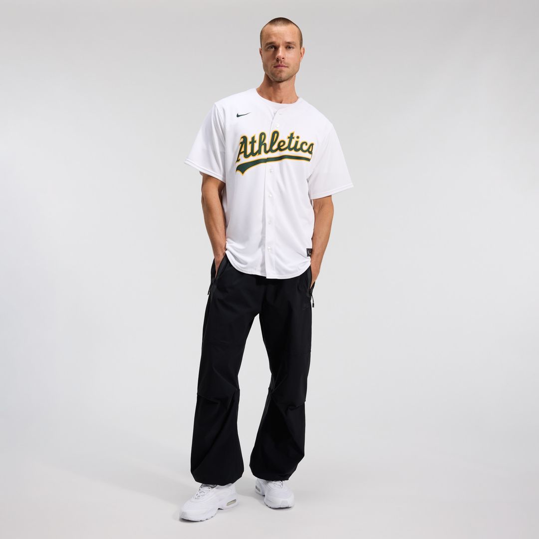 Athletics Nike Home Replica Team Jersey - White MLB Team Jersey Baseball Fan Apparel
