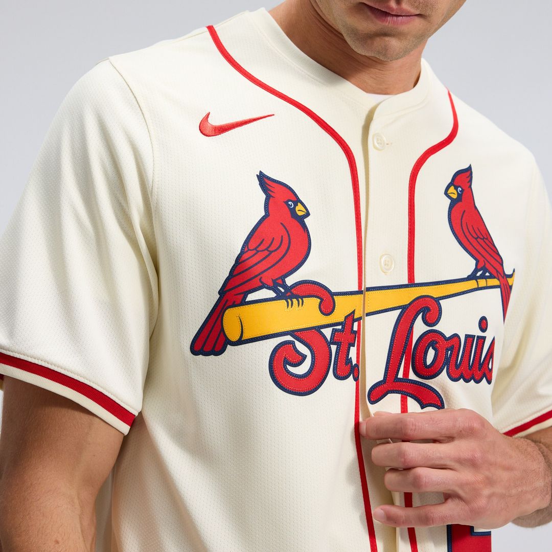 St. Louis Cardinals Lars Nootbaar Nike Alternate 2 Limited Jersey - Cream MLB Team Jersey Baseball Fan Apparel