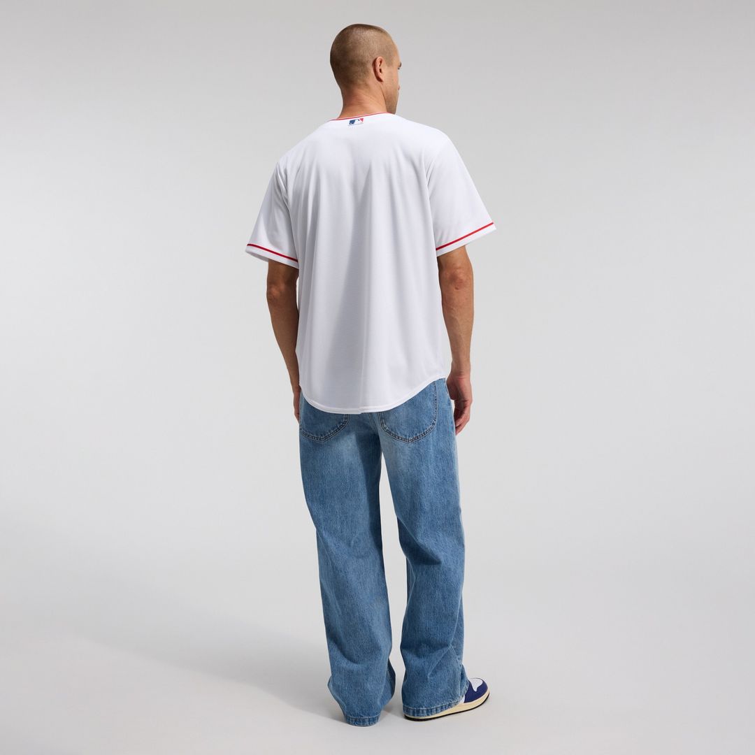 Los Angeles Angels Nike Home Replica Team Jersey - White MLB Team Jersey Baseball Fan Apparel