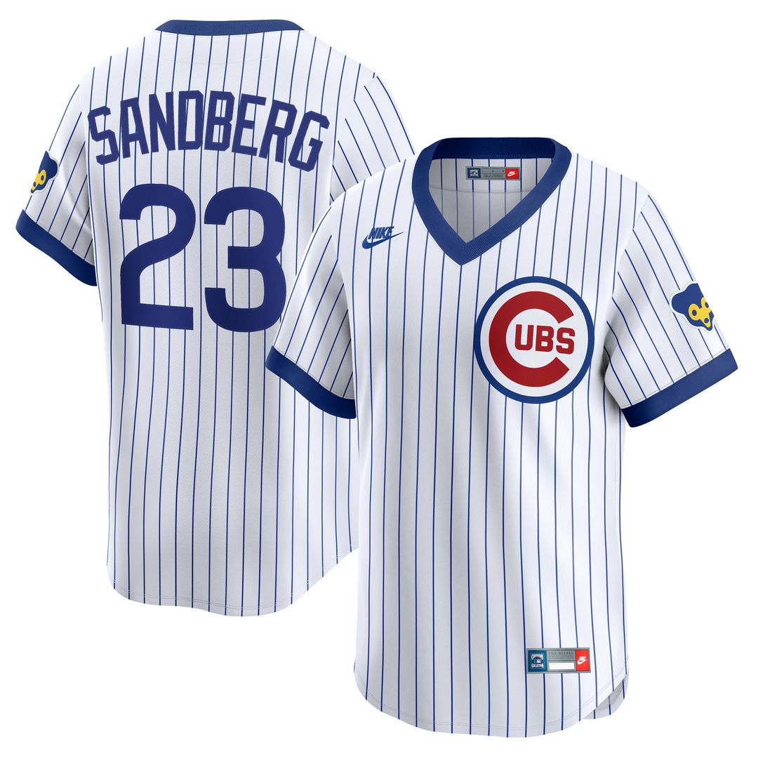 Chicago Cubs Ryne Sandberg Nike Throwback Cooperstown Limited Jersey - Royal MLB Team Jersey Baseball Fan Apparel