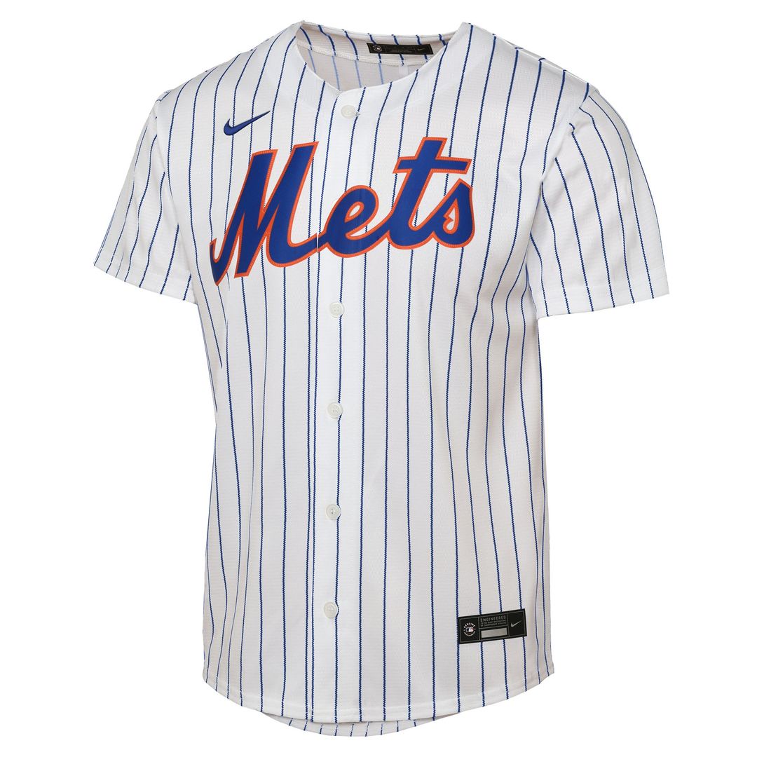 New York Mets Juan Soto Nike Youth Home Replica Player Jersey - White MLB Team Jersey Baseball Fan Apparel