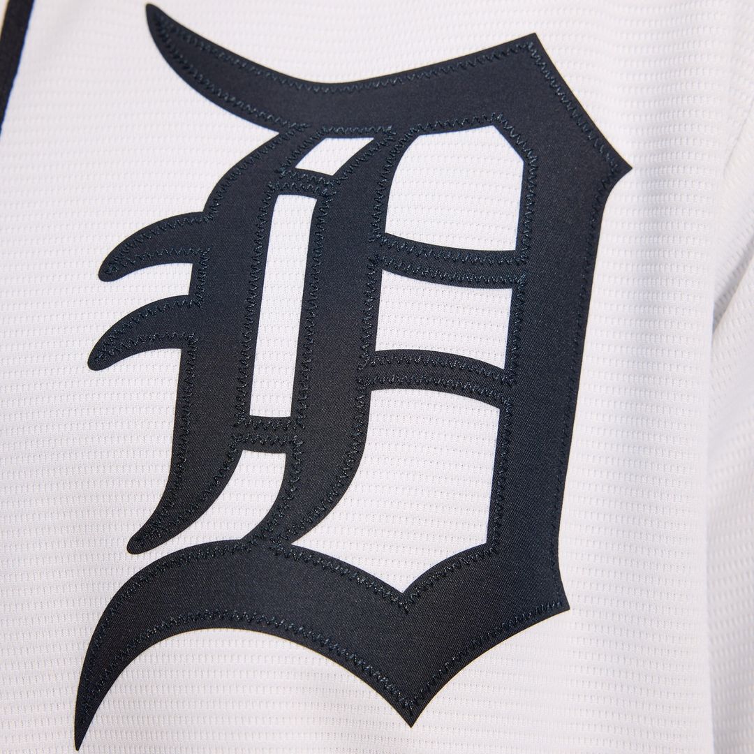 Detroit Tigers Nike Home Replica Jersey - White MLB Team Jersey Baseball Fan Apparel