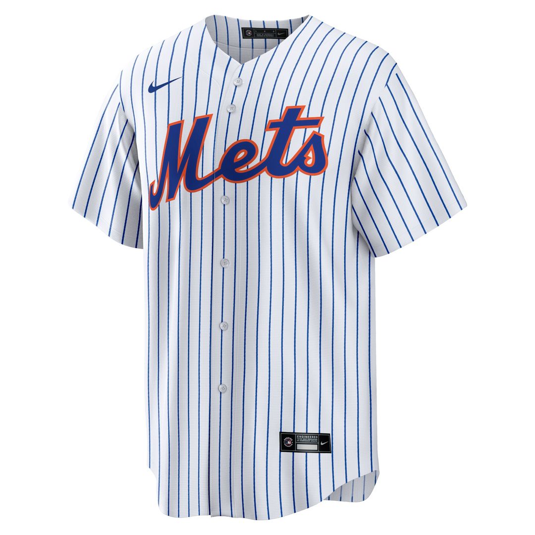 New York Mets Nike Home Replica Team Jersey - White MLB Team Jersey Baseball Fan Apparel