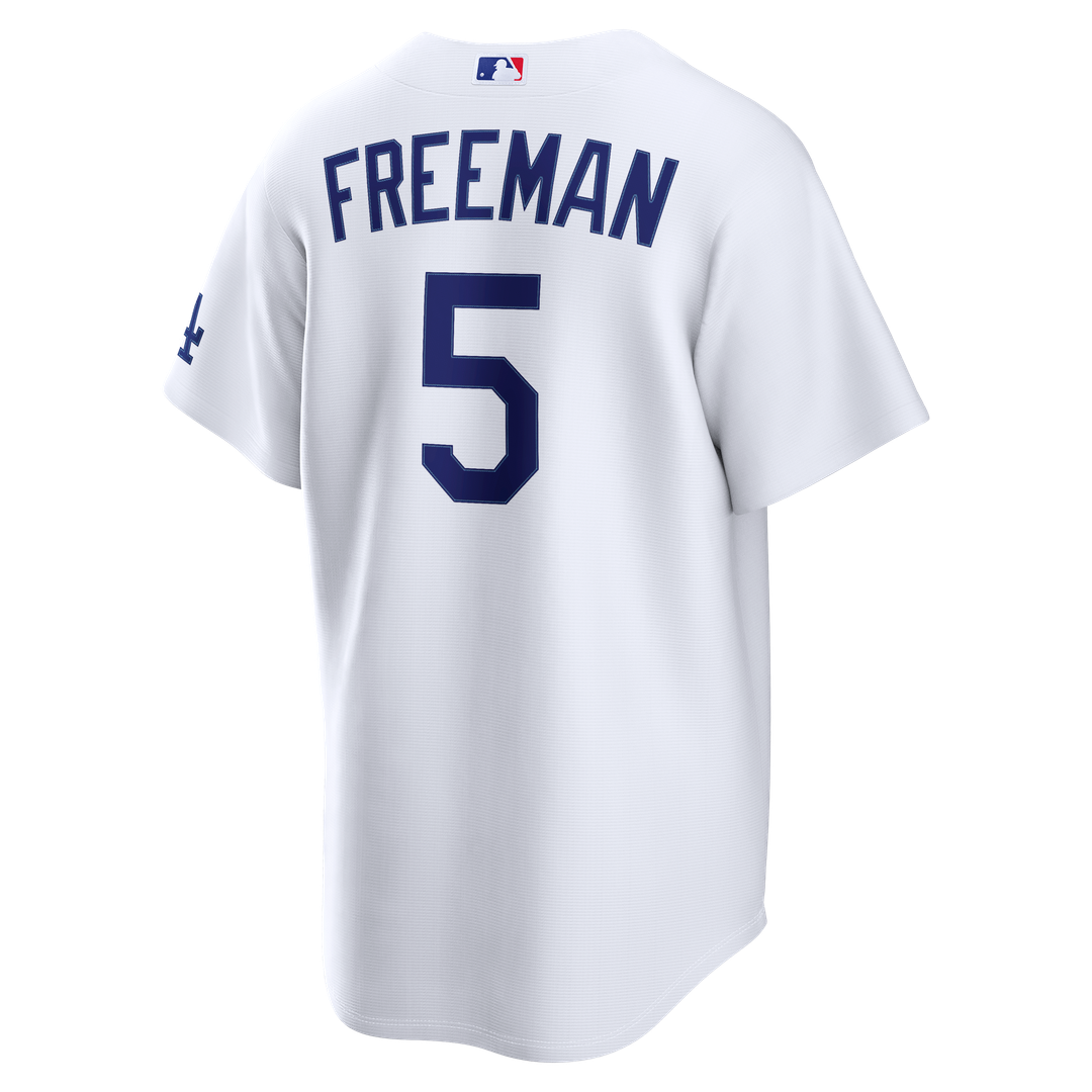 Los Angeles Dodgers Freddie Freeman Nike Home Stadium Jersey - White MLB Team Jersey Baseball Fan Apparel