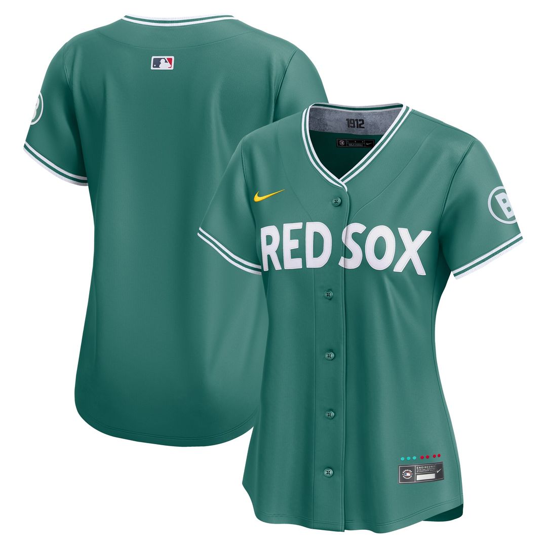 Boston Red Sox Nike Women's 2025 City Connect Limited Jersey - Green MLB Team Jersey Baseball Fan Apparel