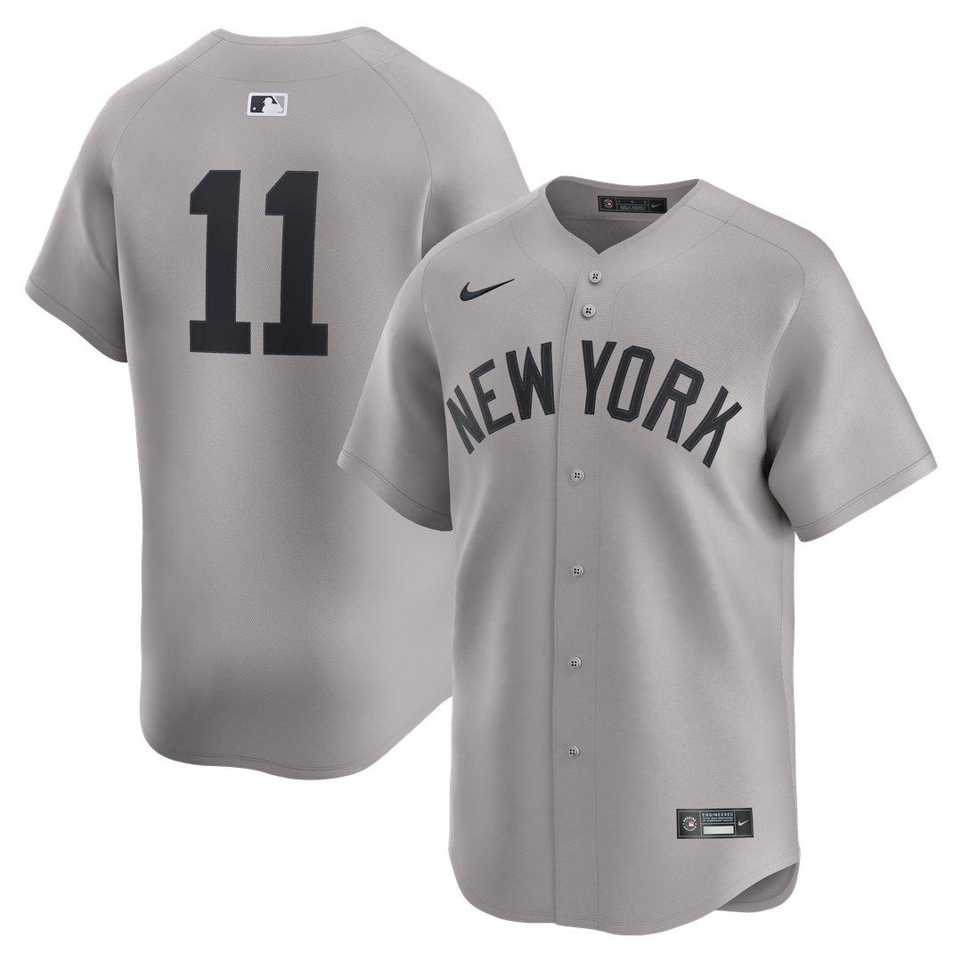 New York Yankees Anthony Volpe Nike Road Limited Player Jersey - Gray MLB Team Jersey Baseball Fan Apparel