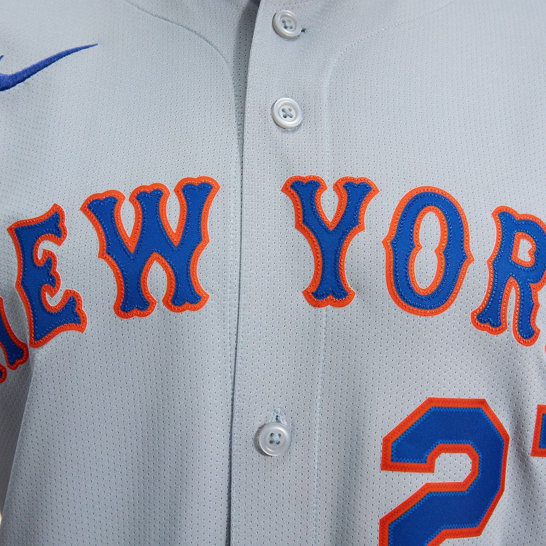 New York Mets Mark Vientos Nike All - Star Limited Jersey - Gray MLB Team Jersey Baseball Fan Apparel