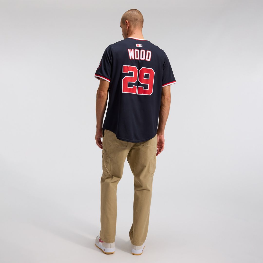 Washington Nationals James Wood Nike Alternate Limited Player Jersey - Navy MLB Team Jersey Baseball Fan Apparel