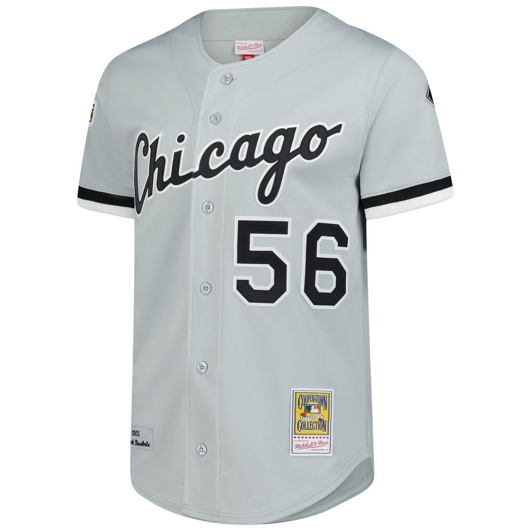 Chicago White Sox Mark Buehrle Mitchell & Ness 2005 Throwback Authentic Jersey - Gray MLB Team Jersey Baseball Fan Apparel