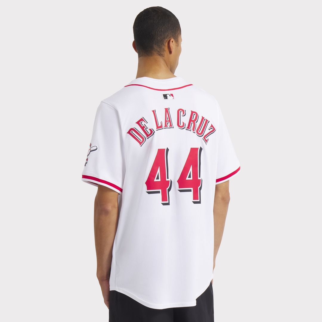 Cincinnati Reds Elly De La Cruz Nike Road Limited Player Jersey - Gray MLB Team Jersey Baseball Fan Apparel