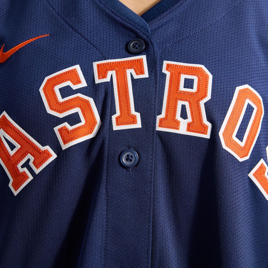 Houston Astros Jose Altuve Nike Women's Alternate Limited Player Jersey - Navy MLB Team Jersey Baseball Fan Apparel