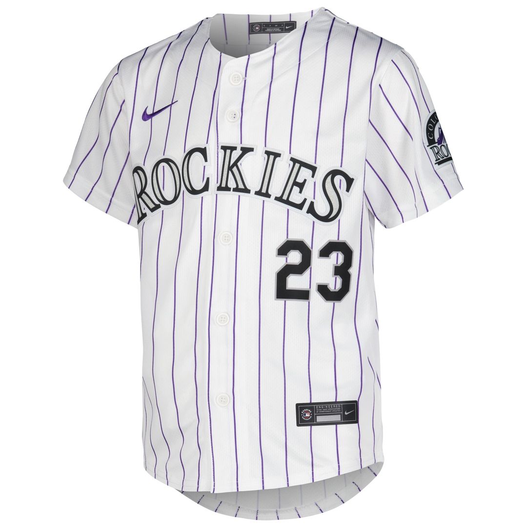 Colorado Rockies Kris Bryant Nike Youth Alternate Limited Player Jersey - Purple MLB Team Jersey Baseball Fan Apparel