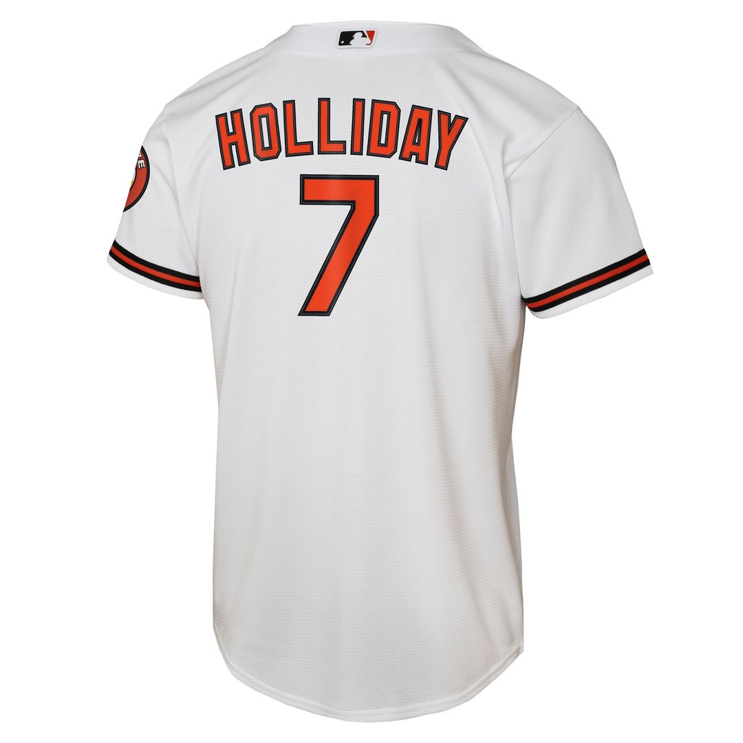 Baltimore Orioles Jackson Holliday Nike Youth Alternate 2 Stadium Player Jersey - Orange MLB Team Jersey Baseball Fan Apparel