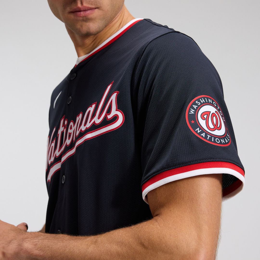 Washington Nationals James Wood Nike Alternate Limited Player Jersey - Navy MLB Team Jersey Baseball Fan Apparel