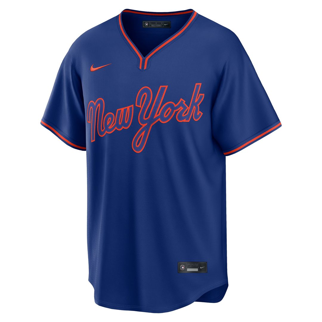 New York Mets Francisco Lindor Nike Alternate Replica Jersey - Royal MLB Team Jersey Baseball Fan Apparel