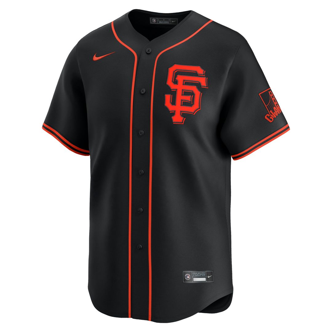 San Francisco Giants Jung Hoo Lee Nike Alternate Limited Player Jersey - Black MLB Team Jersey Baseball Fan Apparel