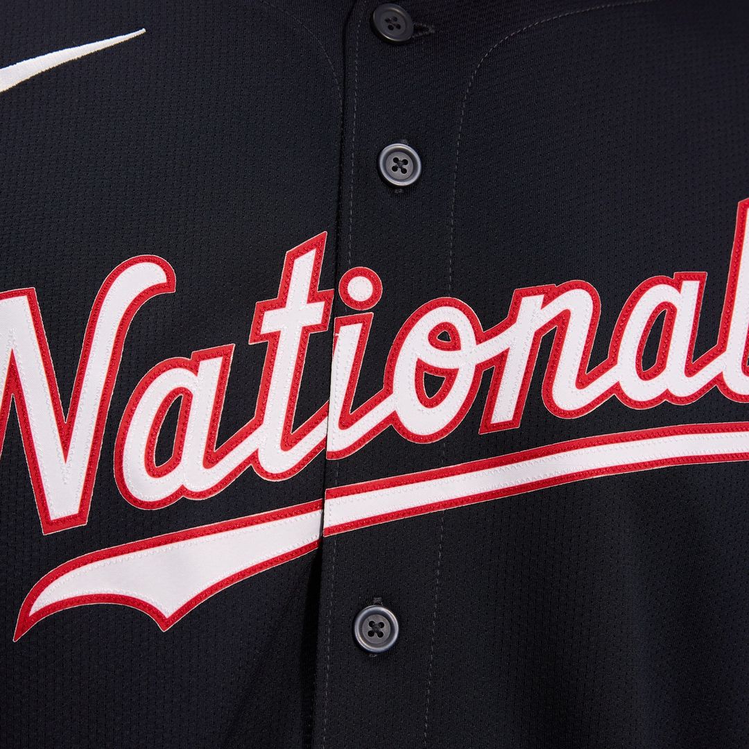 Washington Nationals James Wood Nike Alternate Limited Player Jersey - Navy MLB Team Jersey Baseball Fan Apparel