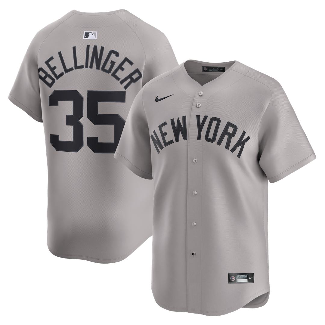 New York Yankees Cody Bellinger Nike Road Limited Player Jersey - Gray MLB Team Jersey Baseball Fan Apparel