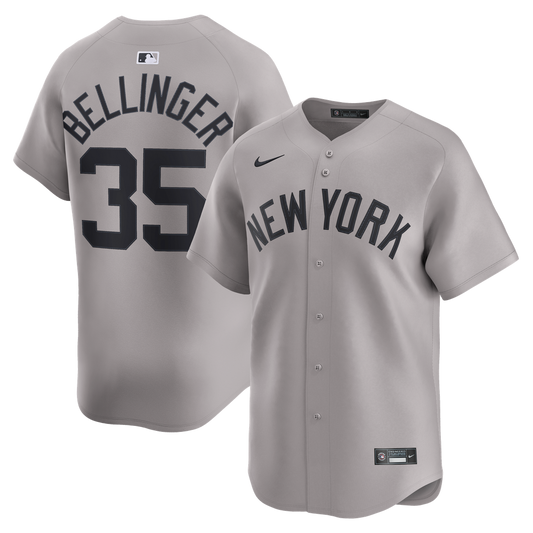 New York Yankees Cody Bellinger Nike Road Limited Player Jersey - Gray MLB Team Jersey Baseball Fan Apparel