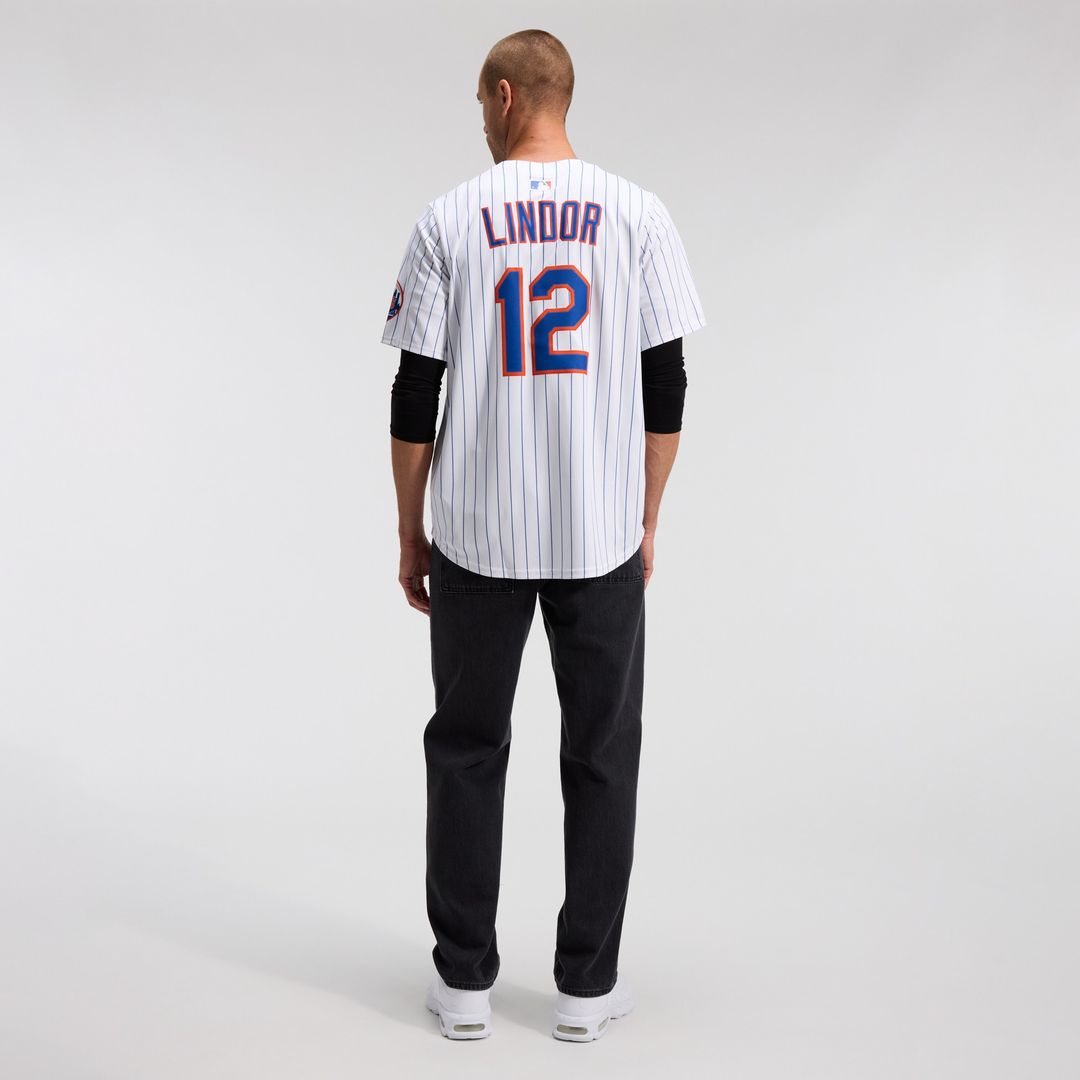 New York Mets Francisco Lindor Nike Alternate Limited Jersey - Black MLB Team Jersey Baseball Fan Apparel