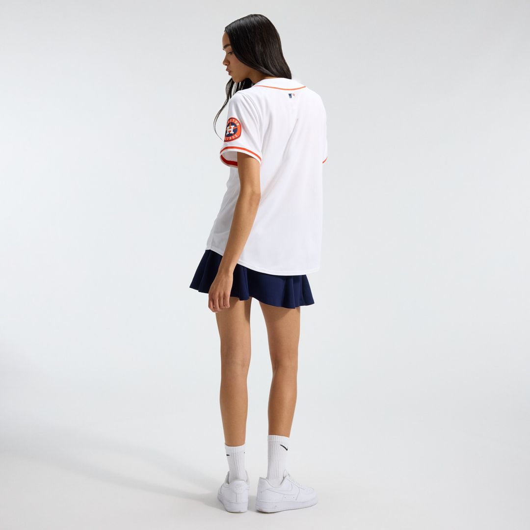 Houston Astros Nike Home Women's Limited Jersey - White MLB Team Jersey Baseball Fan Apparel