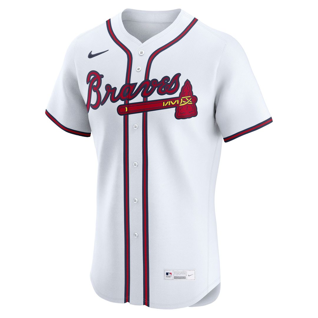 Atlanta Braves Ronald Acuña Jr. Nike Alternate 2 Elite Jersey - Red MLB Team Jersey Baseball Fan Apparel