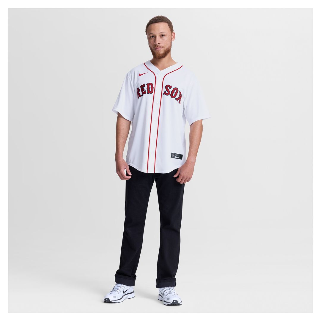 Boston Red Sox Isiah Kiner - Falefa Nike Home Replica Jersey - White MLB Team Jersey Baseball Fan Apparel