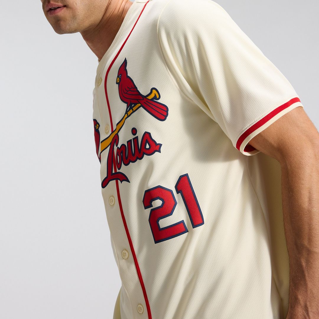 St. Louis Cardinals Lars Nootbaar Nike Alternate 2 Limited Jersey - Cream MLB Team Jersey Baseball Fan Apparel