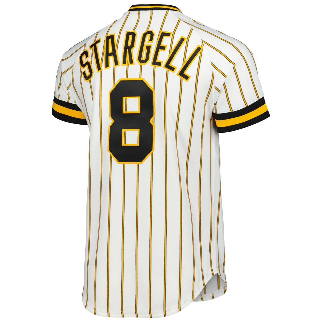 Pittsburgh Pirates Willie Stargell Mitchell & Ness Cooperstown 1979 Authentic Jersey - White MLB Team Jersey Baseball Fan Apparel