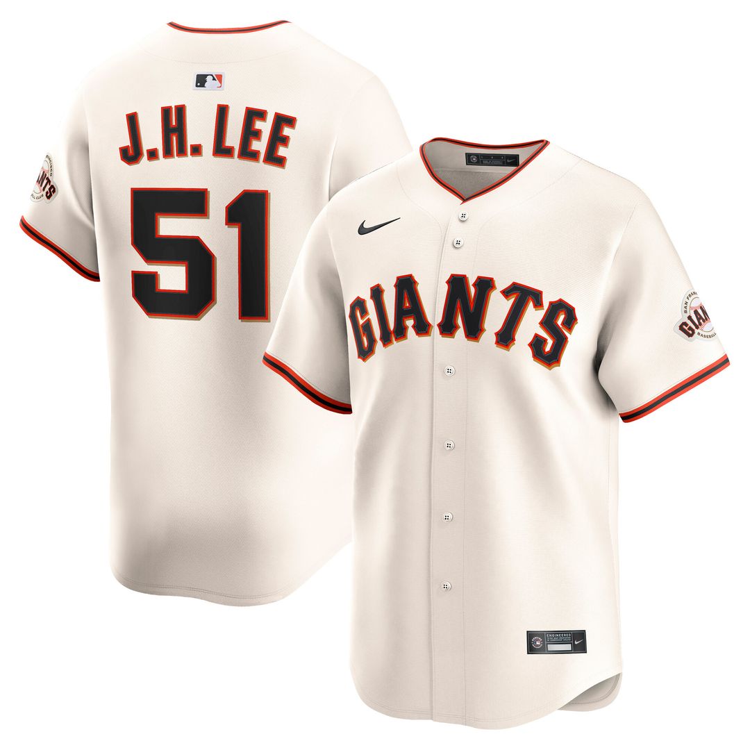 San Francisco Giants Jung Hoo Lee Nike Alternate Limited Player Jersey - Black MLB Team Jersey Baseball Fan Apparel