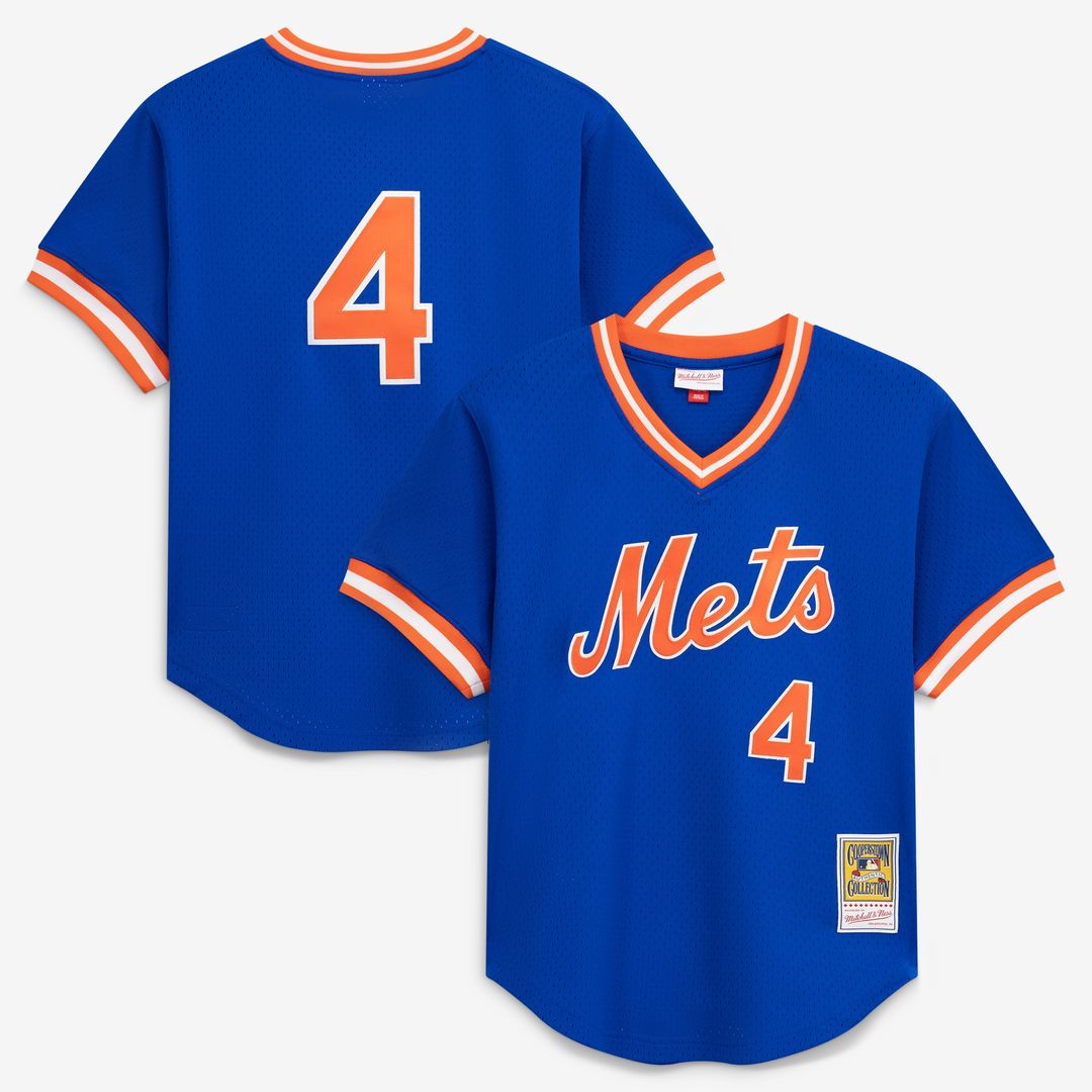 New York Mets Lenny Dykstra Mitchell & Ness Authentic Batting Practice Jersey - Royal MLB Team Jersey Baseball Fan Apparel