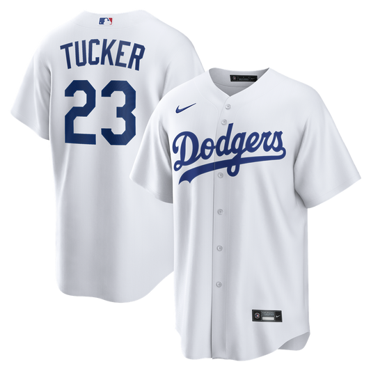Los Angeles Dodgers Kyle Tucker Nike Home Replica Jersey - White MLB Team Jersey Baseball Fan Apparel