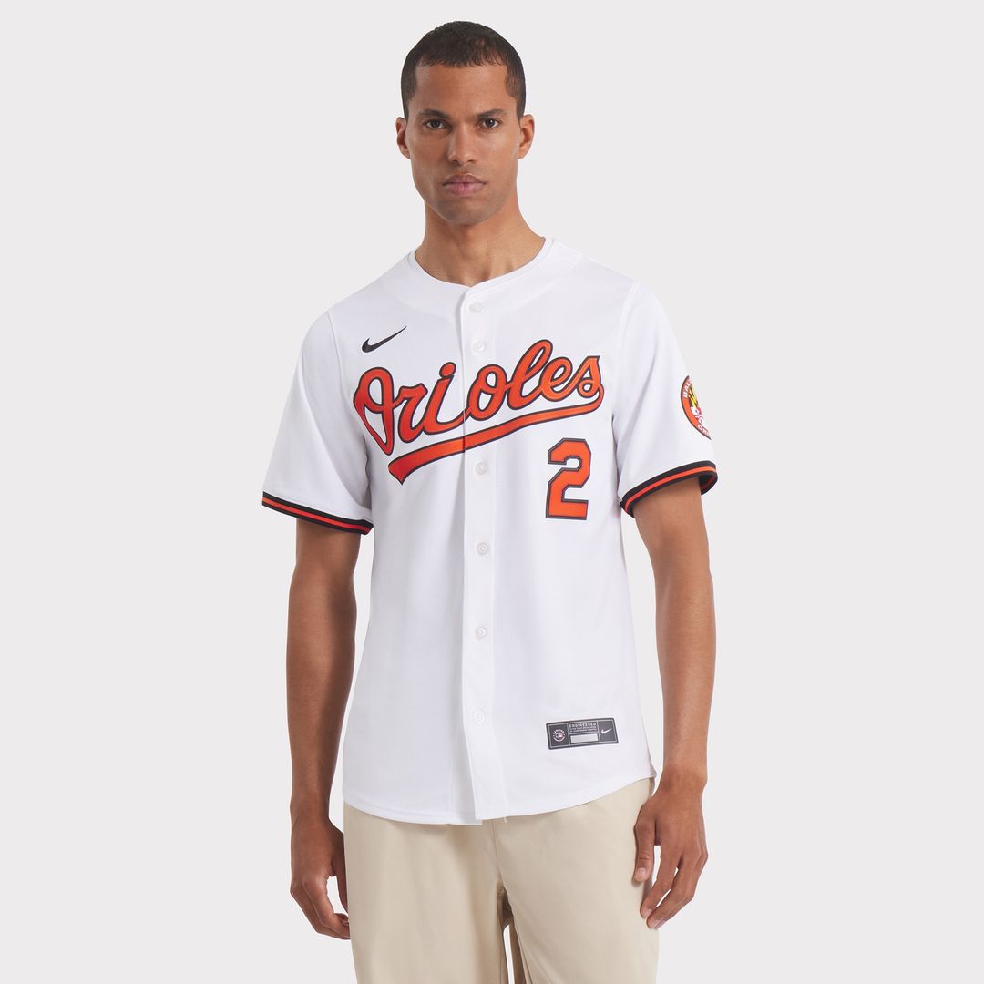 Baltimore Orioles Gunnar Henderson Nike Home Limited Player Jersey - White MLB Team Jersey Baseball Fan Apparel