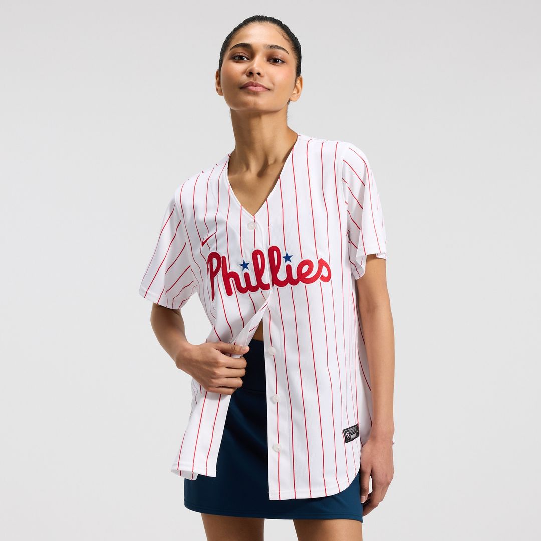 Philadelphia Phillies Nike Women's Home Limited Jersey - White MLB Team Jersey Baseball Fan Apparel