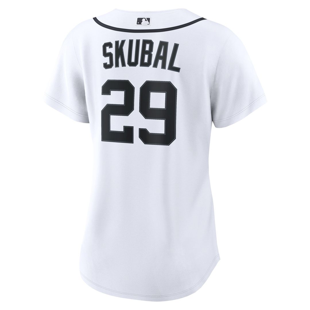 Detroit Tigers Tarik Skubal Nike Women's Home Replica Jersey - White MLB Team Jersey Baseball Fan Apparel