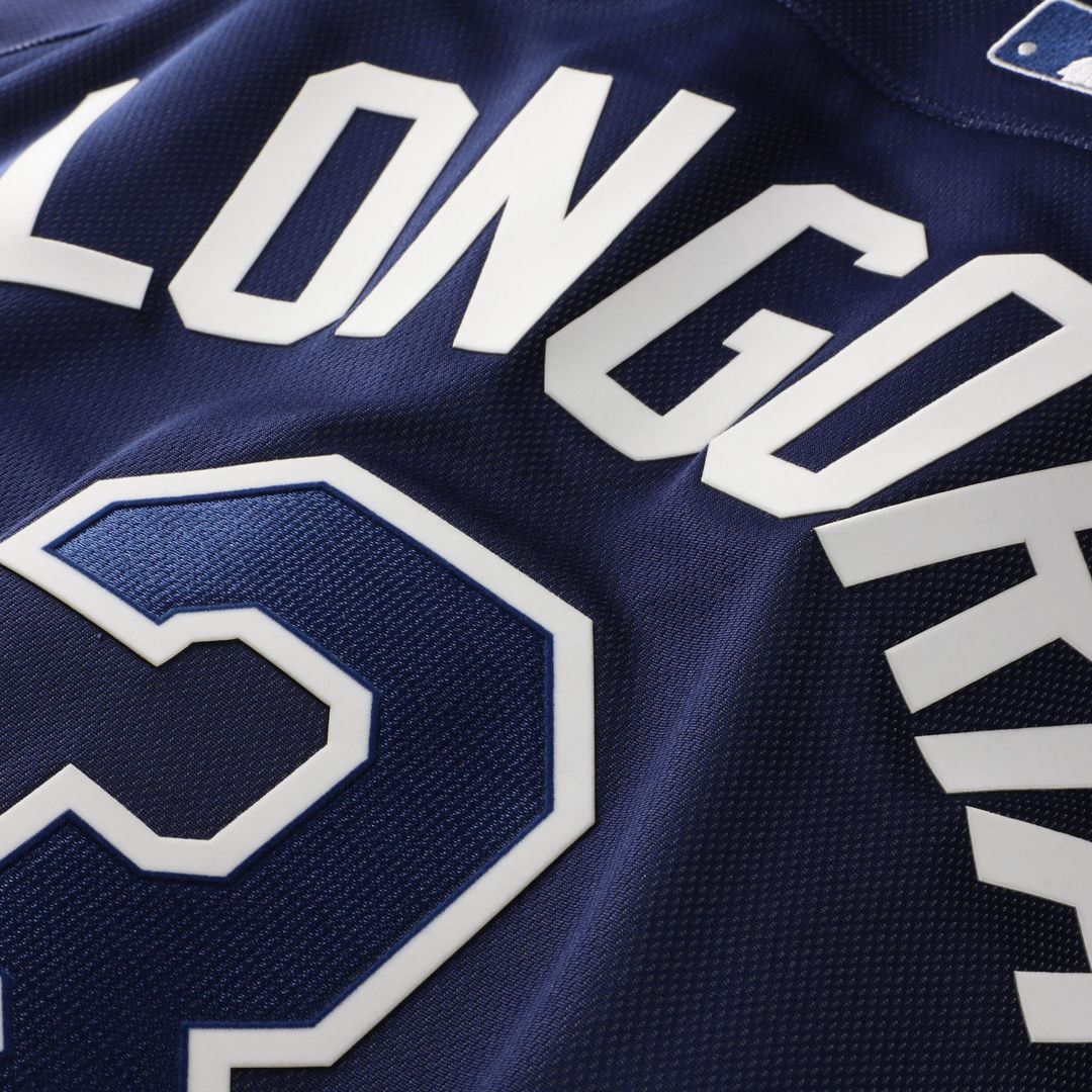 Tampa Bay Rays Evan Longoria Mitchell & Ness Authentic Batting Practice Jersey - Navy MLB Team Jersey Baseball Fan Apparel