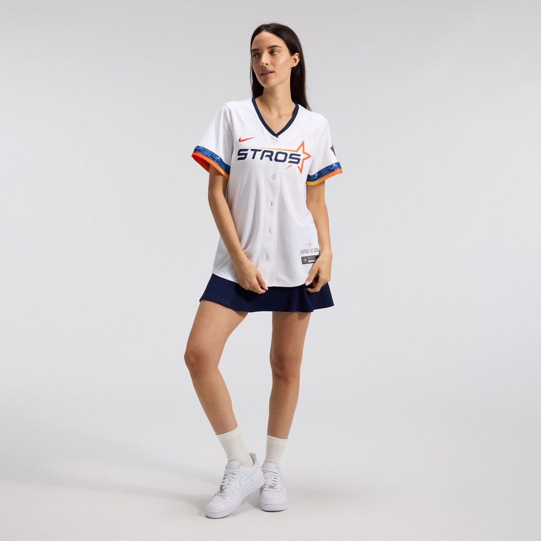Houston Astros Nike Women's 2025 City Connect Limited Jersey - White MLB Team Jersey Baseball Fan Apparel
