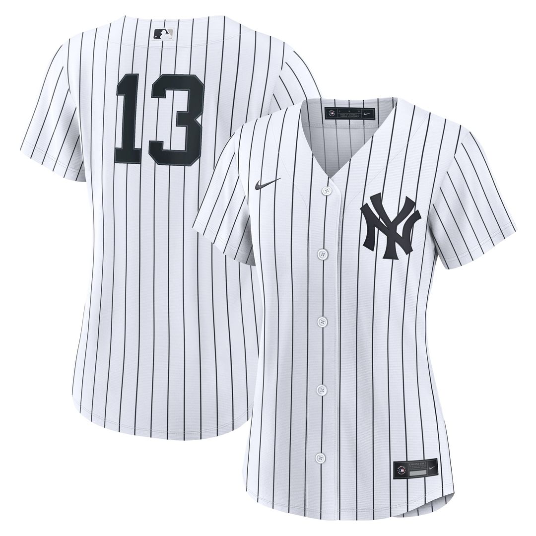 New York Yankees Jazz Chisholm Jr. Nike Women's Home Replica Jersey - White MLB Team Jersey Baseball Fan Apparel