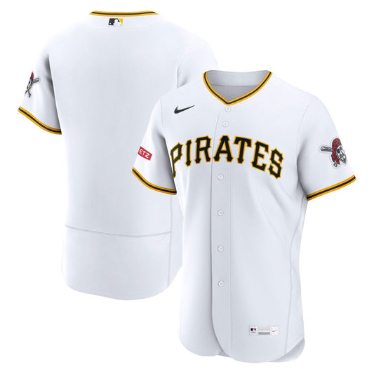 Pittsburgh Pirates Nike Home Authentic Jersey - White MLB Team Jersey Baseball Fan Apparel