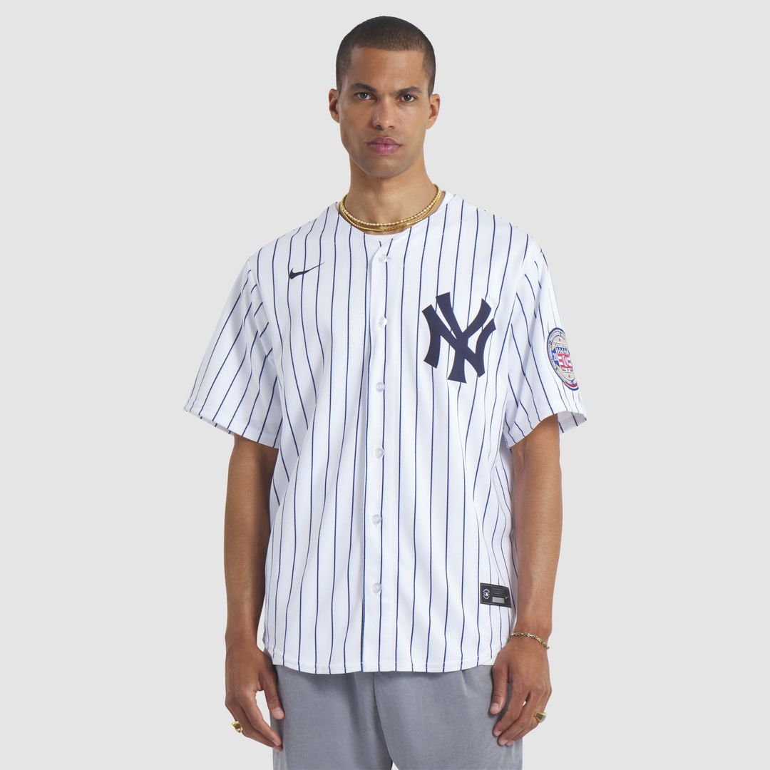 New York Yankees CC Sabathia Nike 2025 Baseball Hall of Fame Name & Number Retired Replica Jersey - White MLB Team Jersey Baseball Fan Apparel