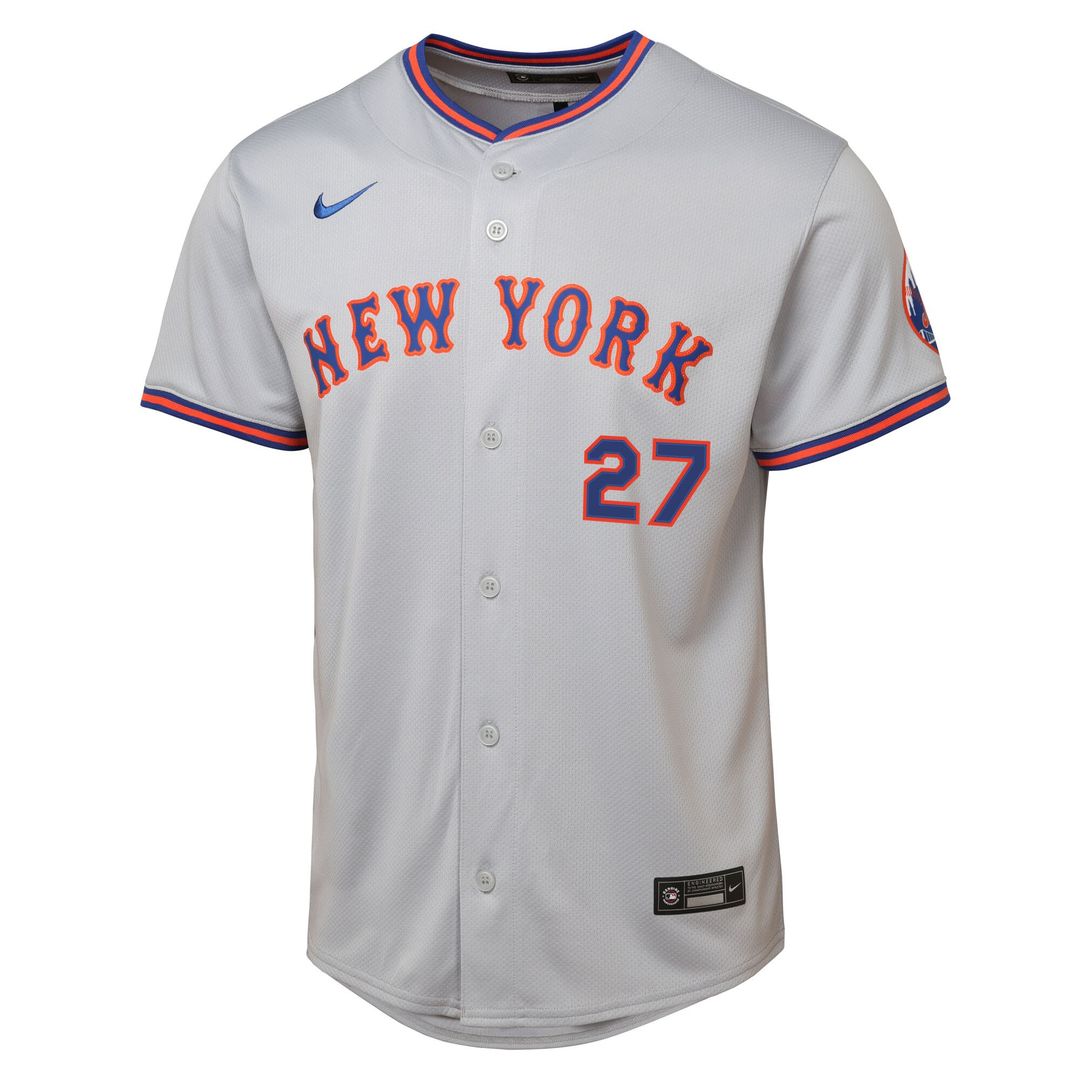 New York Mets Mark Vientos Nike Youth Alternate 2 Limited Jersey - Royal MLB Team Jersey Baseball Fan Apparel