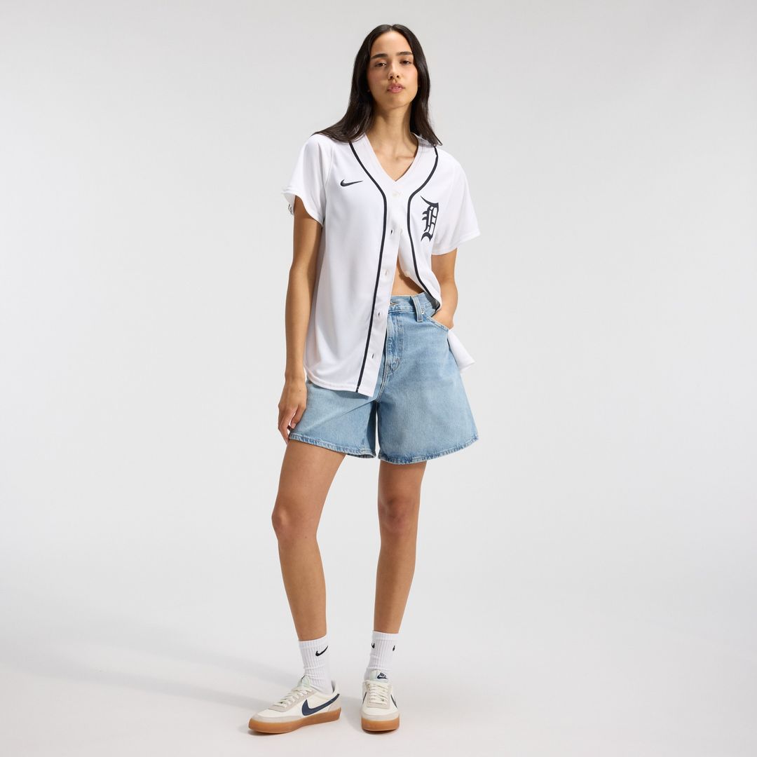 Detroit Tigers Nike Women's Home Limited Jersey - White MLB Team Jersey Baseball Fan Apparel