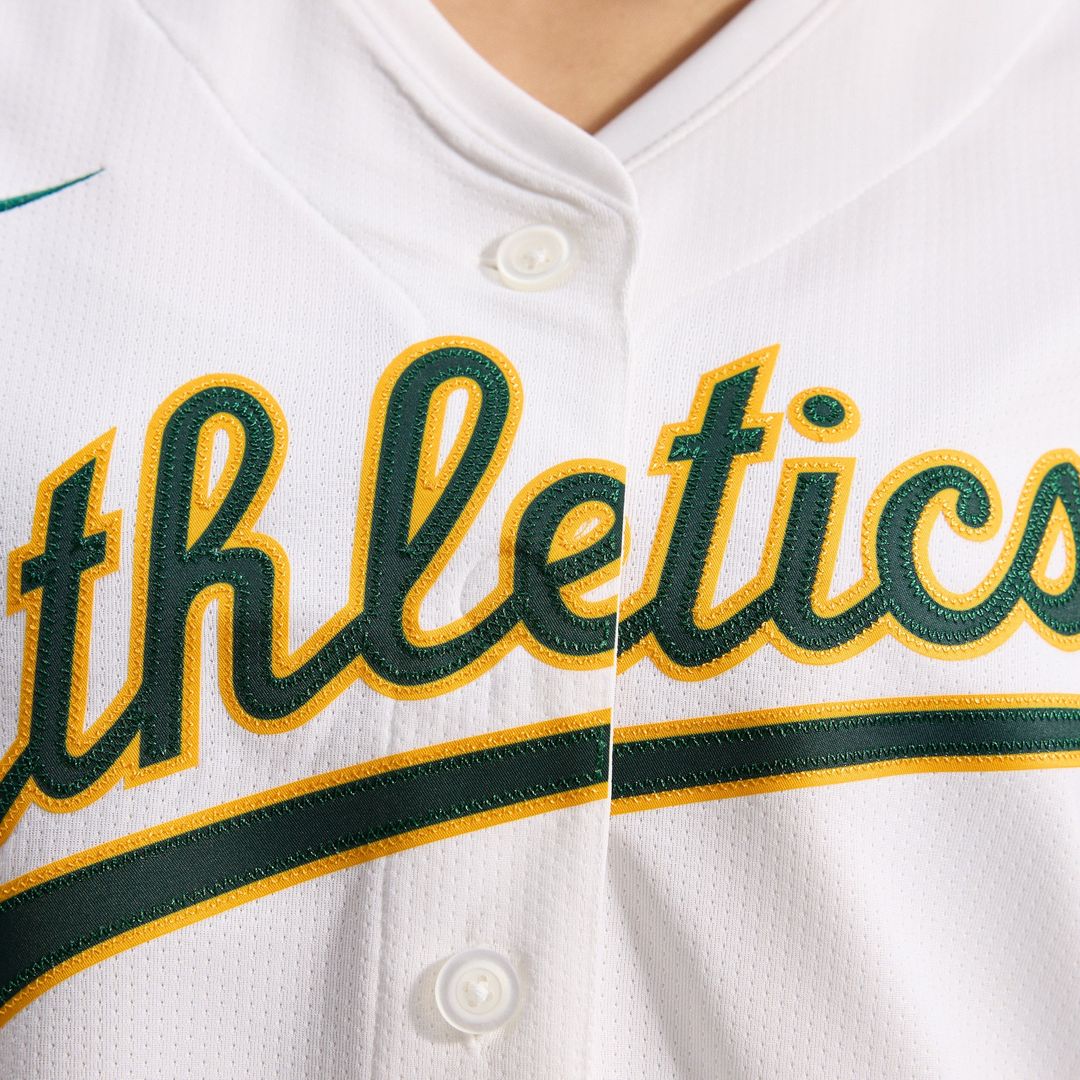 Athletics Nike Women's Home Limited Jersey - White MLB Team Jersey Baseball Fan Apparel