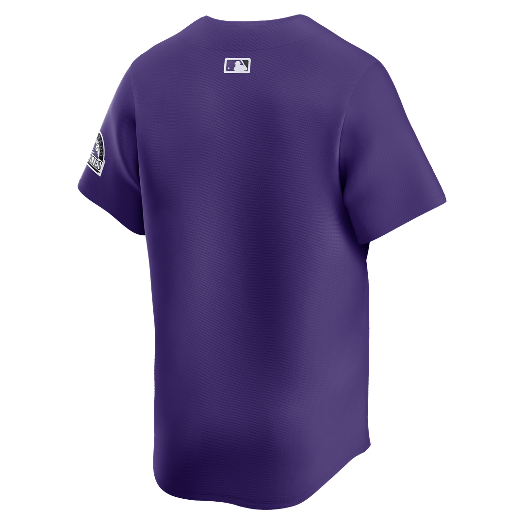 Colorado Rockies Nike Alternate Limited Jersey - Purple MLB Team Jersey Baseball Fan Apparel