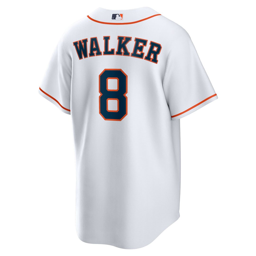 Houston Astros Christian Walker Nike Home Replica Jersey - White MLB Team Jersey Baseball Fan Apparel