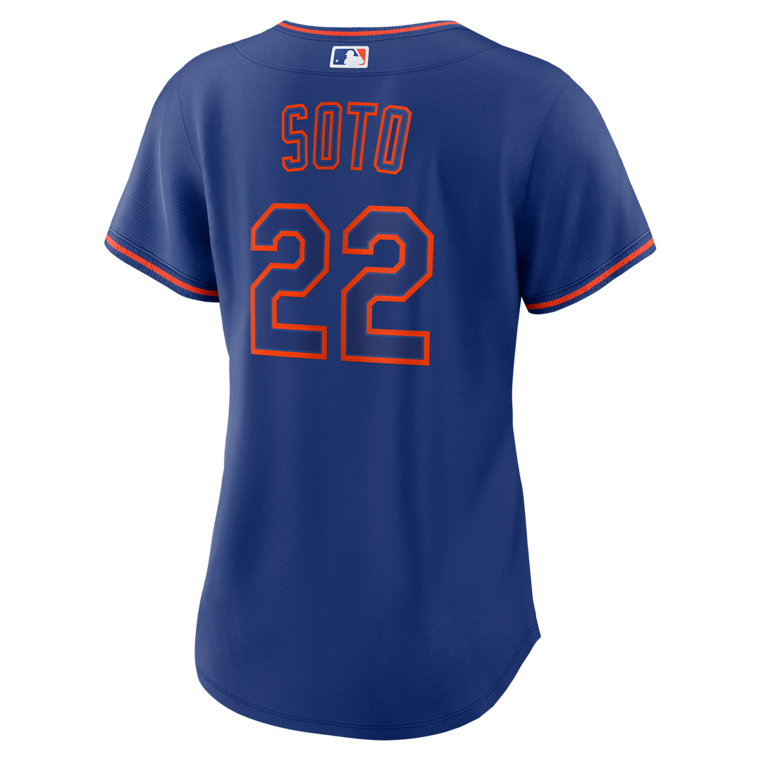 New York Mets Juan Soto Nike Women's Alternate Replica Jersey - Royal MLB Team Jersey Baseball Fan Apparel