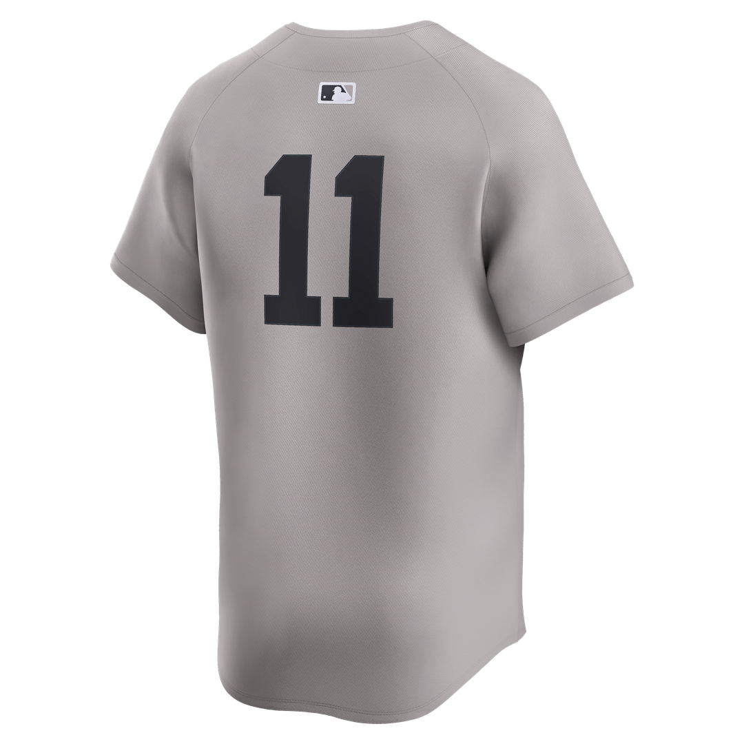 New York Yankees Anthony Volpe Nike Road Limited Player Jersey - Gray MLB Team Jersey Baseball Fan Apparel